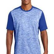 PosiCharge ® Electric Heather Colorblock Tee